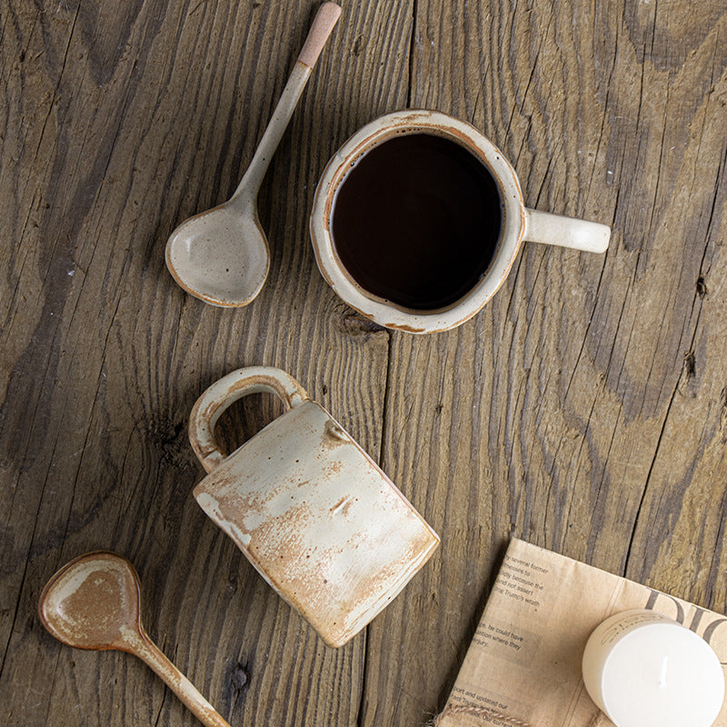 Japanese rustic ceramic coffee cup – 200ml