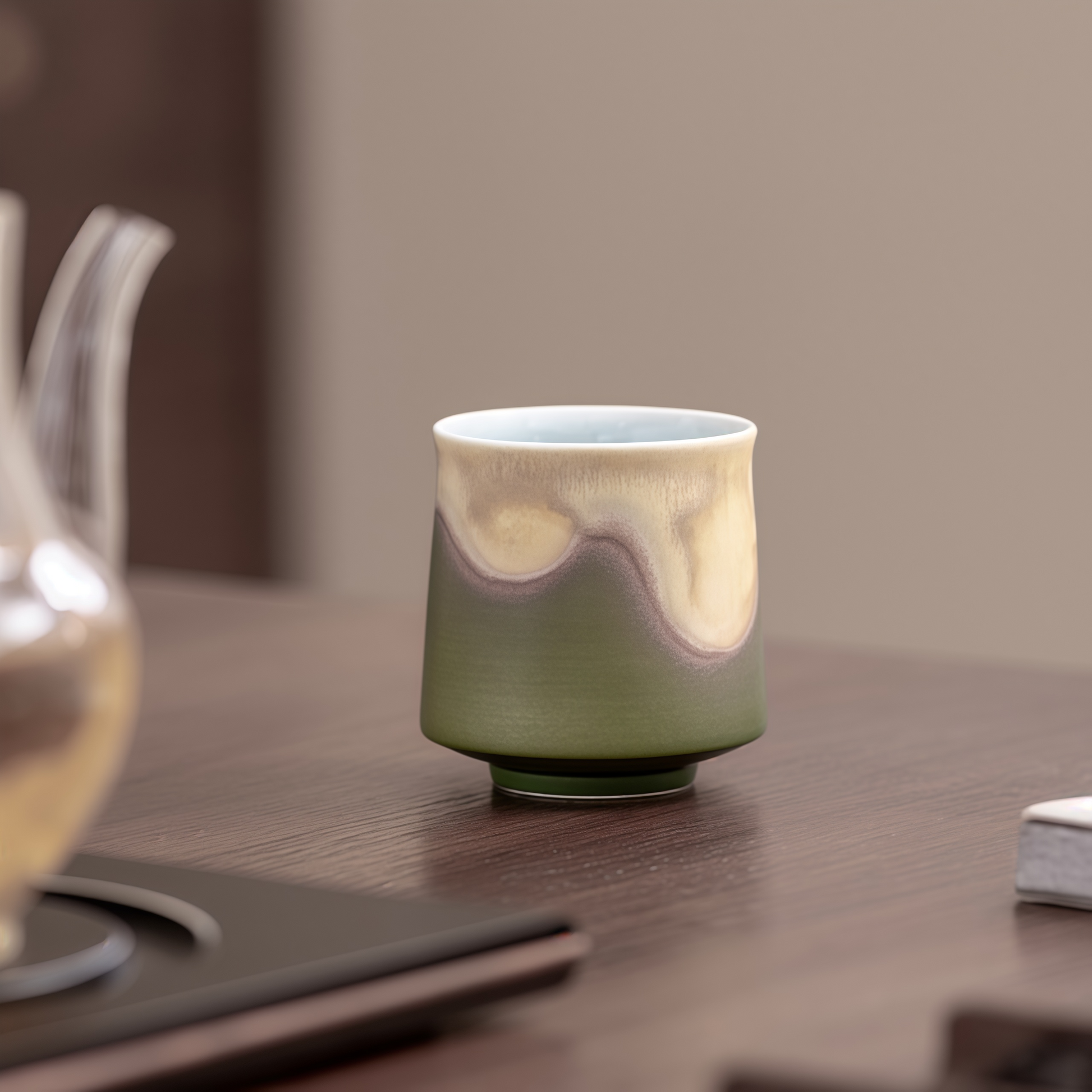 Jianshan Artisan Tasting Cup Set | Handcrafted Elegance Inspired by the Mountains