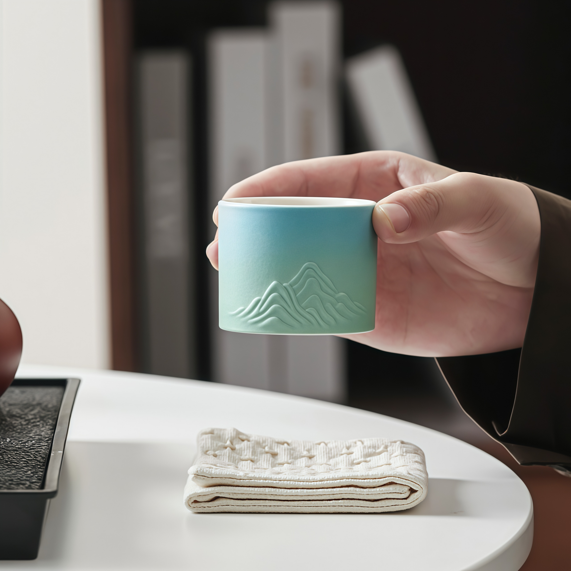 Four Seasons Jiangshan Tea Cup Set｜A Journey Through Nature and Time