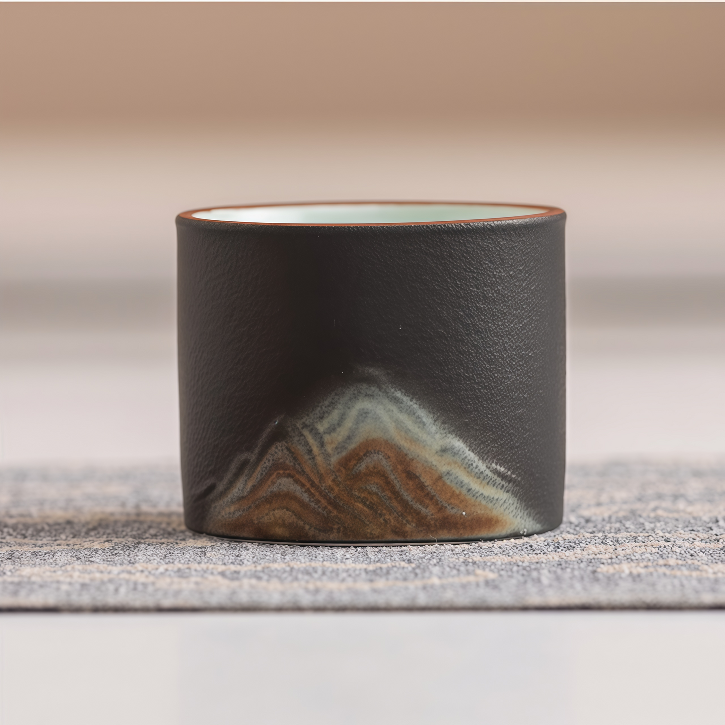 Jin Xiu Jiangshan Teacup Set｜Painted Peaks, Peaceful Hands
