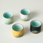Jin Xiu Jiangshan Teacup Set｜Painted Peaks, Peaceful Hands