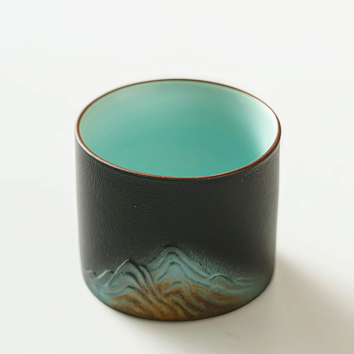 Jin Xiu Jiangshan Teacup Set｜Painted Peaks, Peaceful Hands