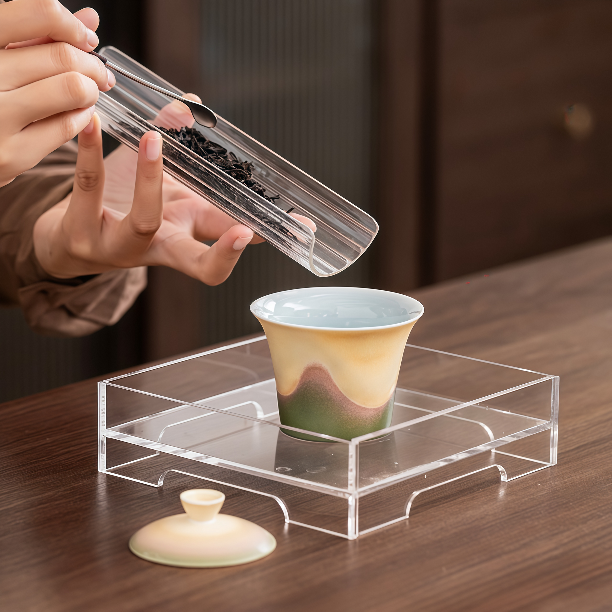 Jianshan Gaiwan Teaware Gift Set | Where Silence Meets the Mountain