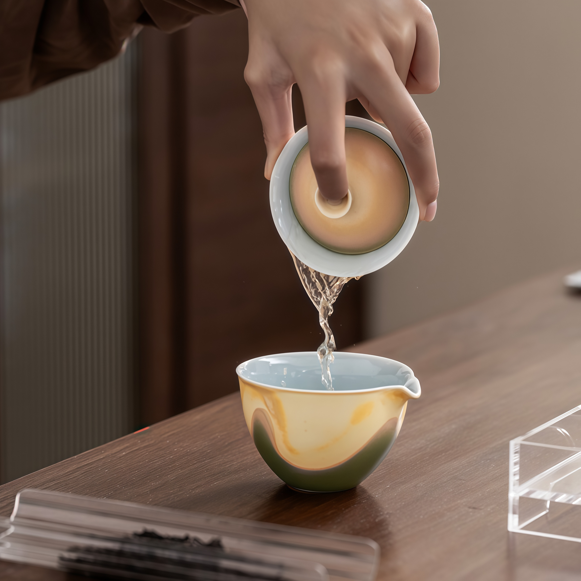 Jianshan Gaiwan Teaware Gift Set | Where Silence Meets the Mountain