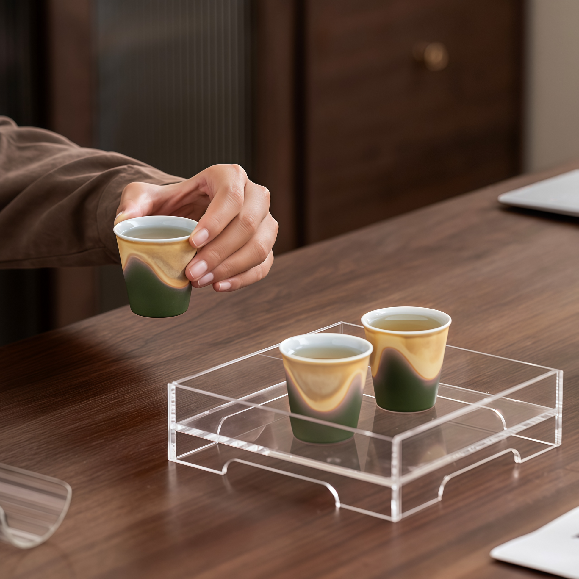 Jianshan Gaiwan Teaware Gift Set | Where Silence Meets the Mountain