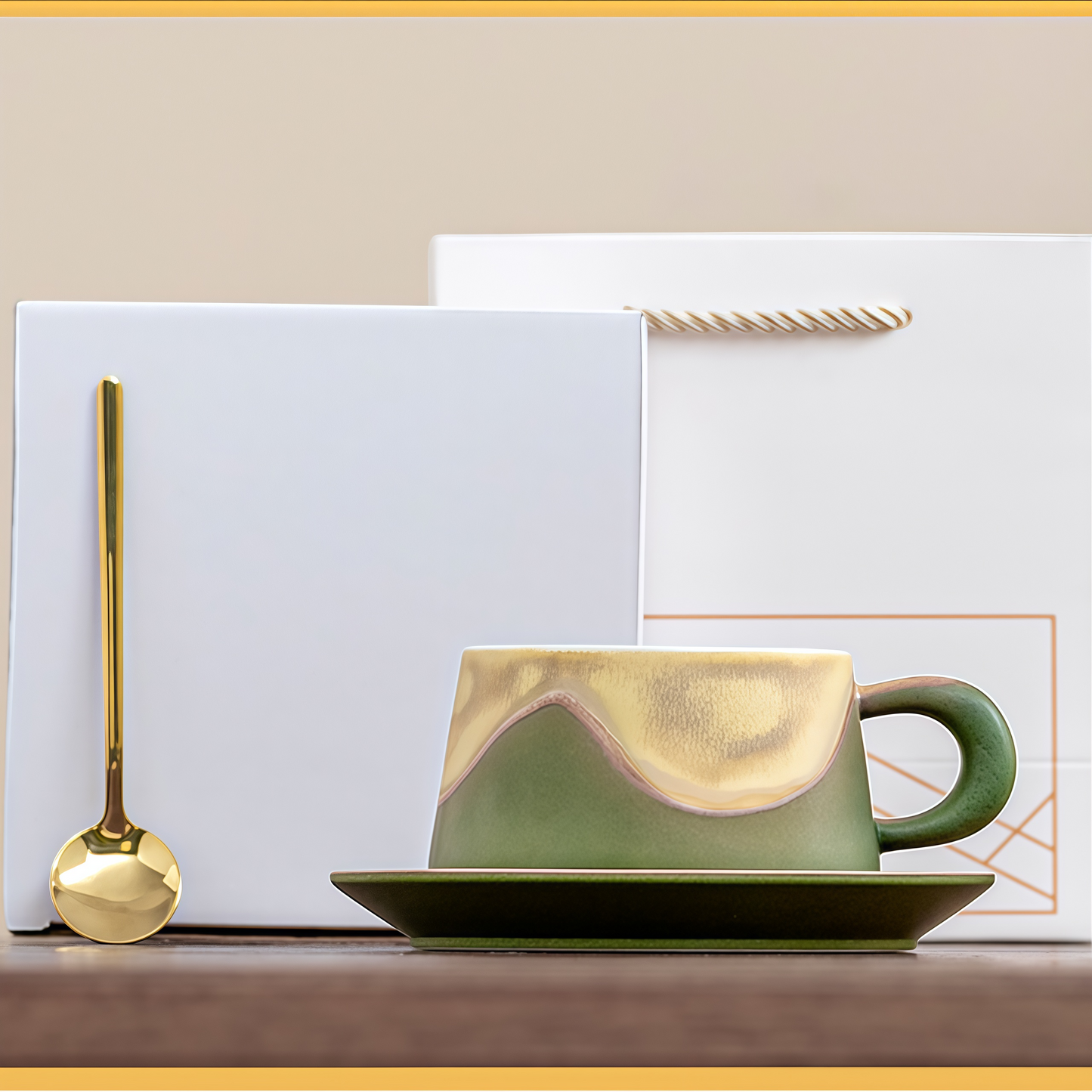 Gradient Coffee Mug Set