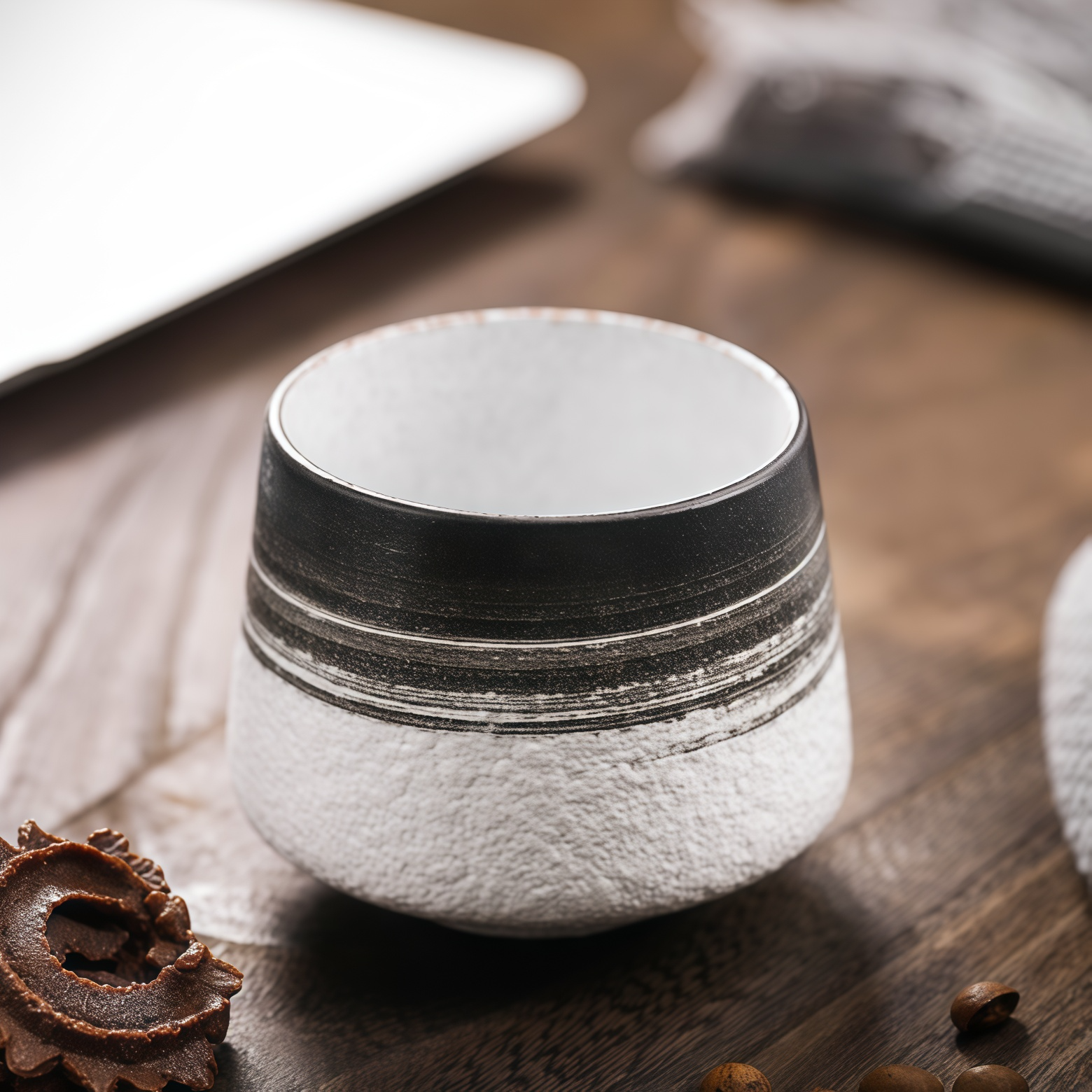 Obsidian Veil Teacup - 140ml