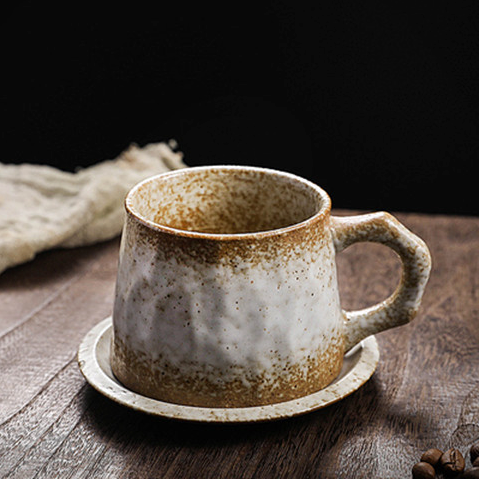 Cream Speckle Coffee Cup Set – 300ml