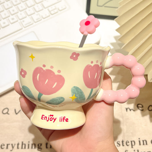 Bloom Cup & Spoon Set