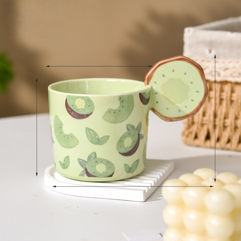Fruit Ceramic Mug Set