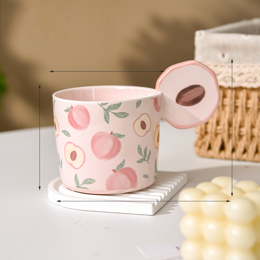 Fruit Ceramic Mug Set