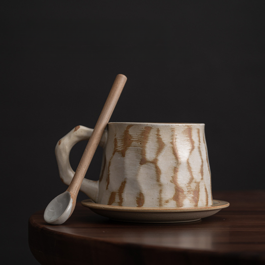 White Ceramic Mug Set