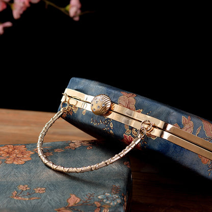 Jinhua Brocade Handbag | Embroidered Elegance in Bloom