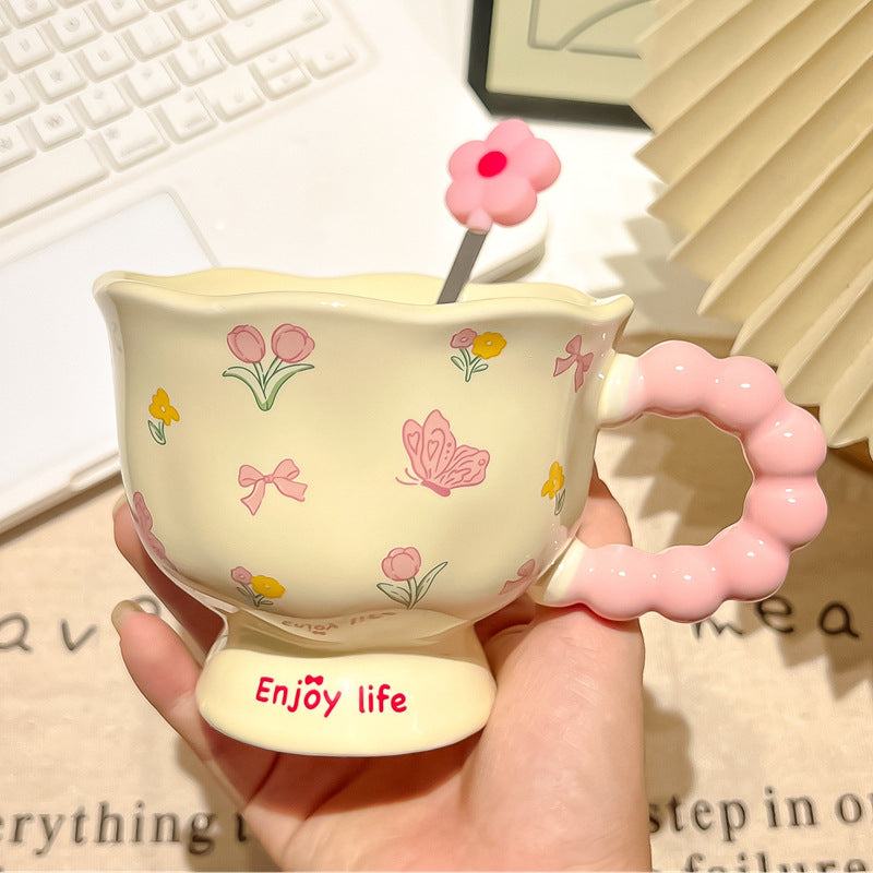 Bloom Cup & Spoon Set