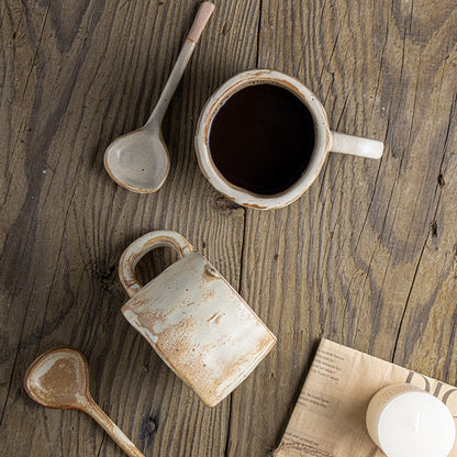 Japanese rustic ceramic coffee cup – 200ml