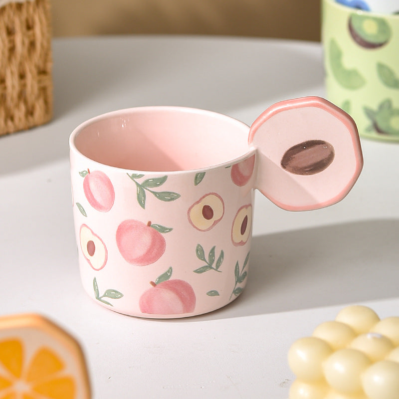 Fruit Ceramic Mug Set