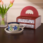 Vintage Blossom Cup & Saucer Set – 270ml
