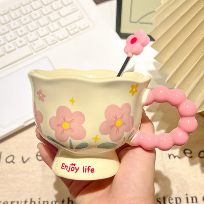 Bloom Cup & Spoon Set