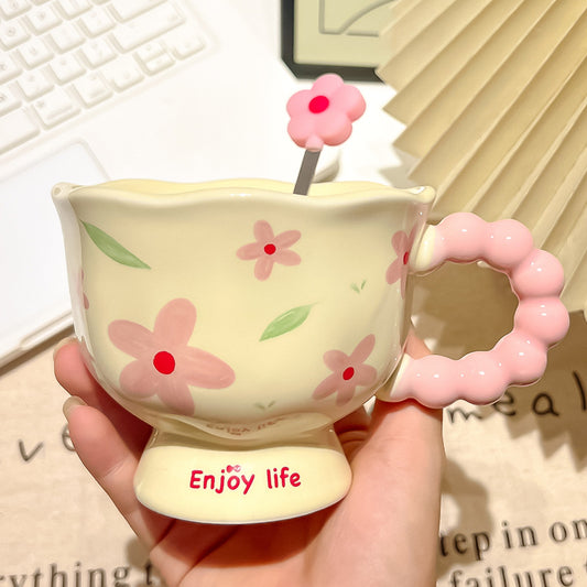 Bloom Cup & Spoon Set