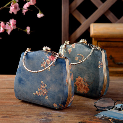 Jinhua Brocade Handbag | Embroidered Elegance in Bloom