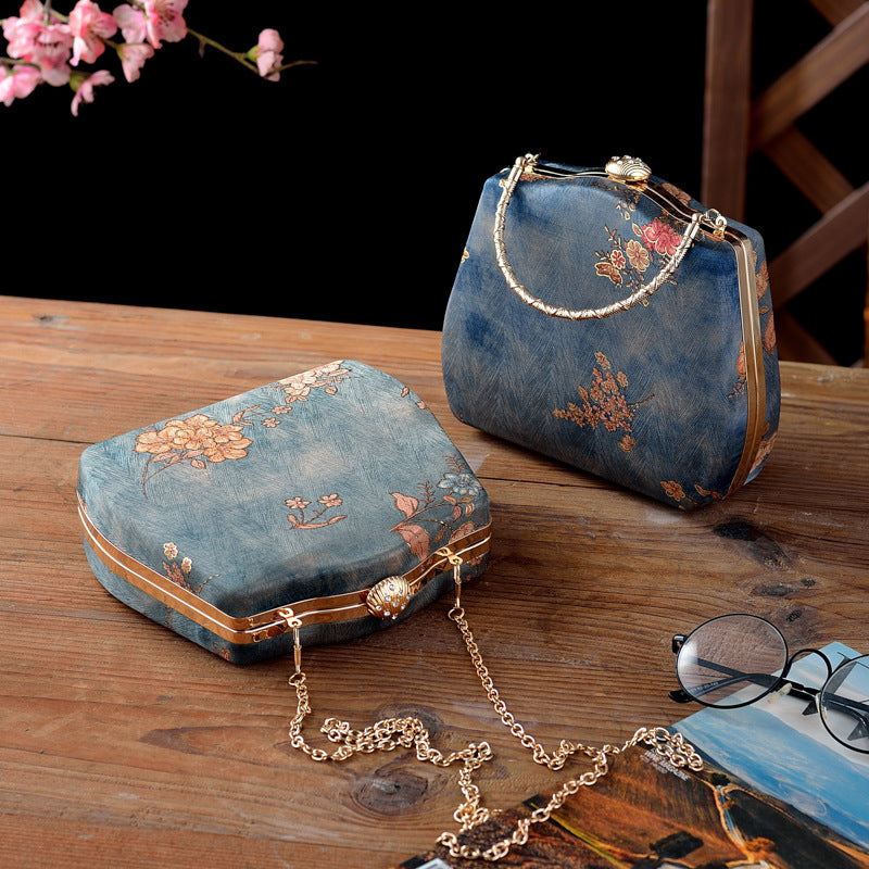 Jinhua Brocade Handbag | Embroidered Elegance in Bloom