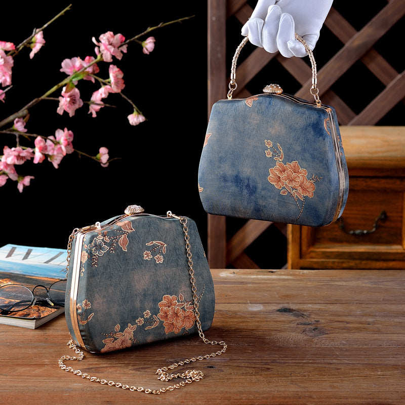 Jinhua Brocade Handbag | Embroidered Elegance in Bloom